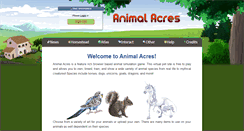 Desktop Screenshot of animalacres.net